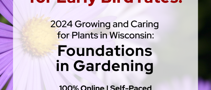 Expand your gardening knowledge and skills with Extension! 